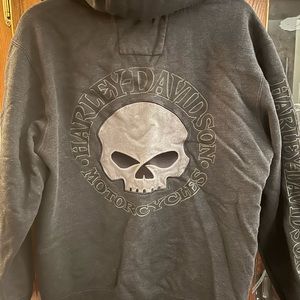 Harley hoodie.